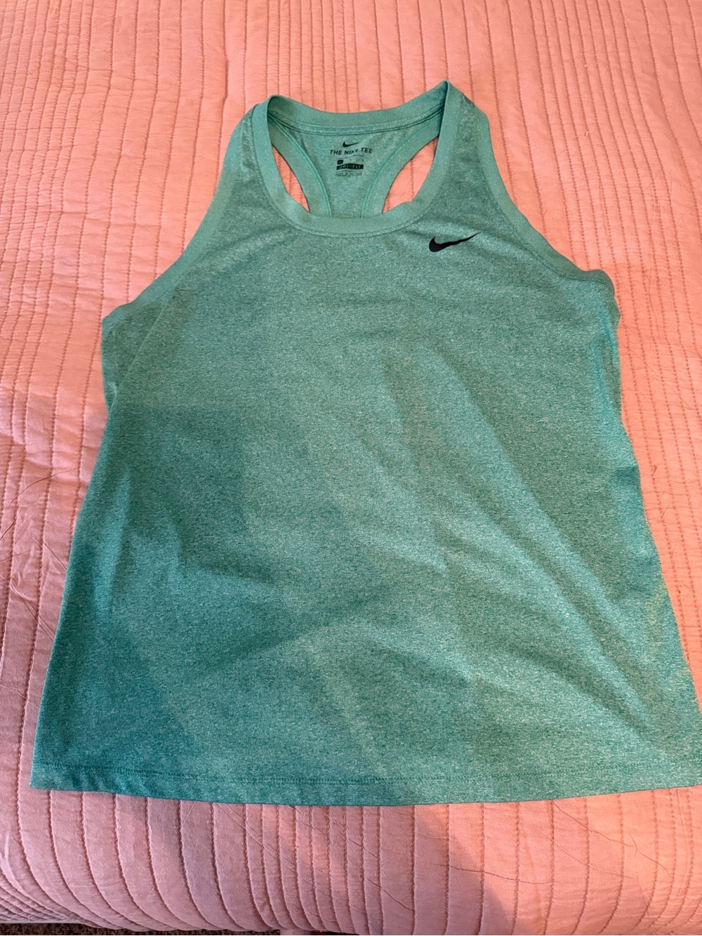 Nike Women's Teal Performance Racerback Tank